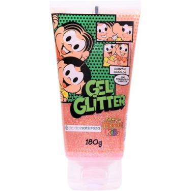 Imagem de Cia. da Natureza, Gel Gliter Infantil, Para corpo e Cabelos, Turma da Mônica Kids, 180g