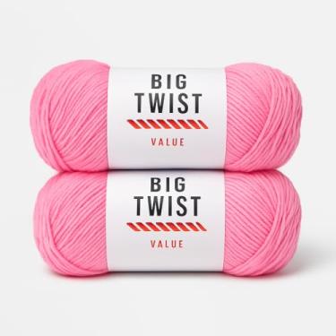 Imagem de Pacote com 2 fios Big Twist Value - Algodão Doce 100% acrílico, novelos de 170 g (380 m cada)