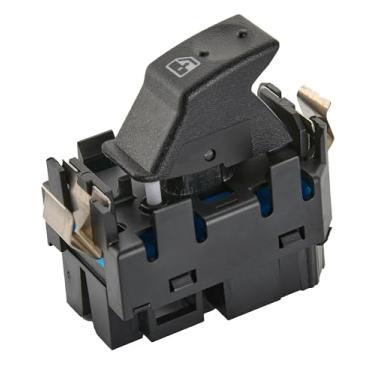 Imagem de ZAPOSTS Interruptor de janela elétrica do lado do passageiro traseiro serve para Chevrolet Silverado Avalanche Suburban Tahoe, para GMC Sierra Yukon, para Cadillac Escalade, substitui 15180932 901-044