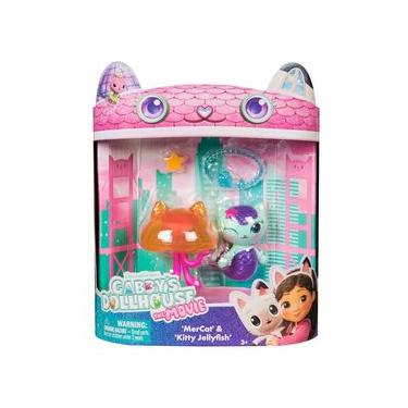 Imagem de 2 Bonecos Mercat e Kitty Jellyfish - Gabby's Dollhouse