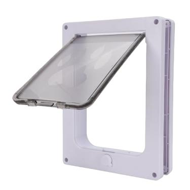 Imagem de HEEPDD Porta para Animais de Estimação para Gatos, Cães Pequenos, Aba para Gatos Com Fecho Magnético Com Trava para Portas Internas e Externas, Paredes, à Prova de Intempéries, Kit de (Pequeno (S))