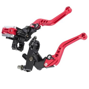 Imagem de Generic Embreagem de Freio de Motocicleta de 7/8 Polegadas 22 Mm Adequada para Kit de Alavancas de Reservatório de Cilindro Mestre Com Base de Espelho Retrovisor para Distância Ajustável de Seis