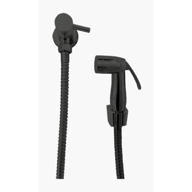 Imagem de Ducha Higiênica Água Fria Round - Preto Fosco