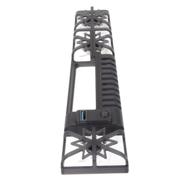 Imagem de KIMISS Ventilador de Resfriamento de Console para Slim - Cooler de Luz RGB de Alta Velocidade Com Porta USB 3.0 para Disco e Edições Digitais