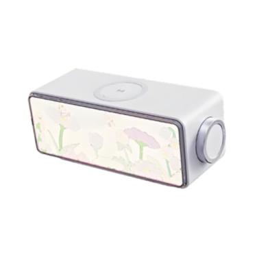 Imagem de Generic Caixa de Som Portátil BT5.3 com Luz Noturna e Ruído Branco para Escritório, Quarto e Mesa, Roxo