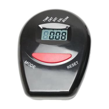 Imagem de Fenteer Computador de bicicleta com contador, preto, fácil de instalar, peça de reposição, acessório para equipamento de fitness.