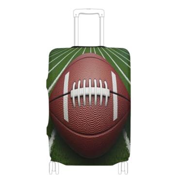 Imagem de Joisal Capa protetora de mala de futebol americano aprovada pela Tsa, ajuste de bagagem de 45 a 81 cm, Travel Essential, futebol americano, G 66-71 cm, Futebol americano, L 26-28 in