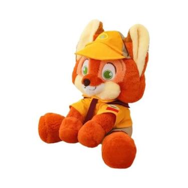 Imagem de Brinquedo De Pelúcia Zootopia Disney Judy Hopps Nick Wilde Raposa Coel
