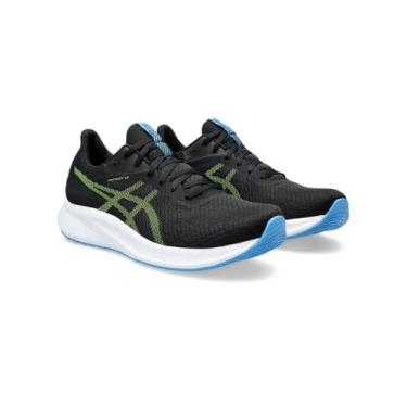 Imagem de Tênis Asics Patriot 13 Masculino (Black Electric Lime, BR, Adulto, Numérico, 41)
