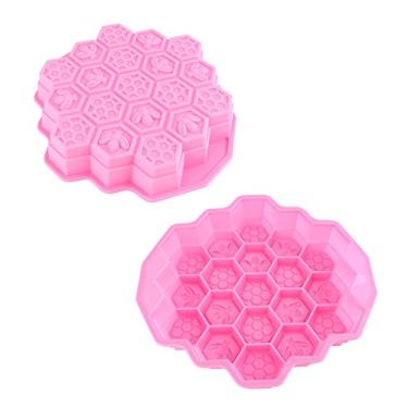 Imagem de GLOGLOW Produtos de Panificação Material de Qualidade Alimentar, Resistência a Altas Temperaturas, Vários Formatos, para Cozimento DIY e Fabricação de Velas Molde de Sabão de Silicone, Nan