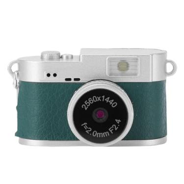 Imagem de VBESTLIFE Câmera de Chaveiro de 2 MP, Pequena Câmera Digital retrô 2K Com Tela Colorida de 1,47 Polegadas, Grande Angular de 160 °, Luz de Preenchimento LED Integrada, Com 4 Filtros (Verde)