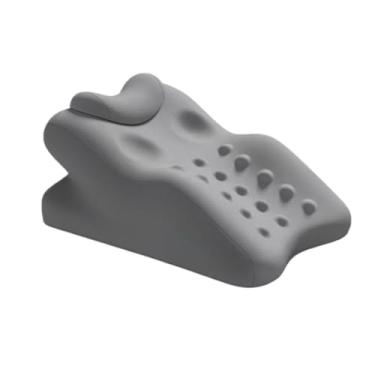 Imagem de YYMIYU Travesseiro de perna de espuma de memória, suporte multifuncional para posição propensa, travesseiro de encosto de leitura de cabeceira (cinza duplo)