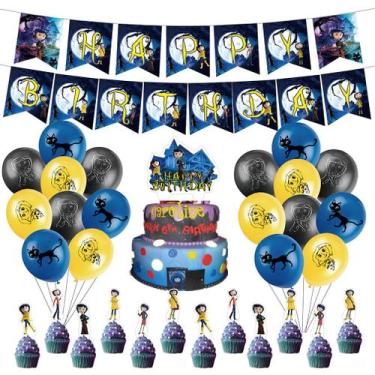 Imagem de Kit de balões: balões de látex Coralines, 32 unidades com bolo de bann