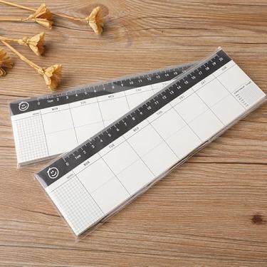 Imagem de Caderno planejador semanal e diário, para definição de objetivos, gerenciamento de tarefas e agendamento, para trabalho e uso pessoal (branco)