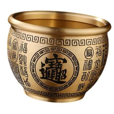 Imagem de Ｂｅｓｇａ Tigela da Fortuna Feng Shui em Latão - Presente Artesanal - Decoração Inovadora - Tigela Decorativa para Mesa - Ornamento para Prateleira - Ideal para, Style B