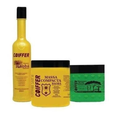 Imagem de Kit Baobá Coiffer Cabelos Fortes Alta Performance 3 Passos
