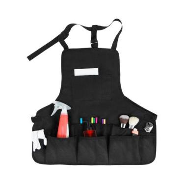 Imagem de Avental de Lona Impermeável com 10 Bolsos - Unissex para Carpintaria, 