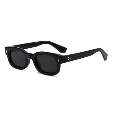 Imagem de VFDHN Óculos de Sol Femininos Retro com Estampa de Leopardo, Estilo Vintage, Proteção UV400, Modelo Rice Nail (3967-C1)