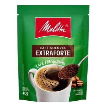 Imagem de Cafe Soluvel Granulado Fresco Extraforte Melitta Sache 40g - Mellita