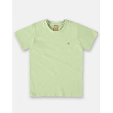 Imagem de Camiseta Básica Infantil Menino Up Baby Verde Menta-Masculino