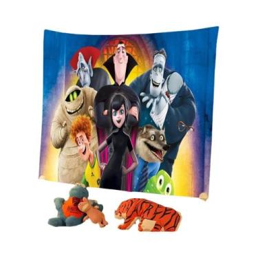 Imagem de Decoração De Festa De Aniversário Infantil Com Tecido De Fundo Reutili