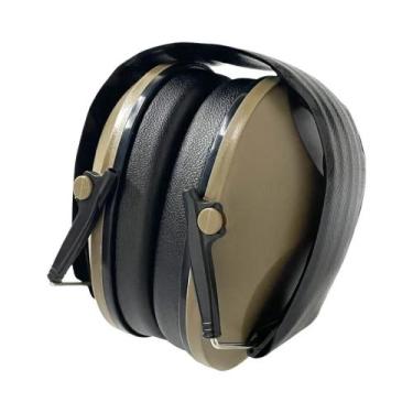 Imagem de Protetores Auriculares Táticos Dobráveis Anti-Ruído Para Caça E Tiro -
