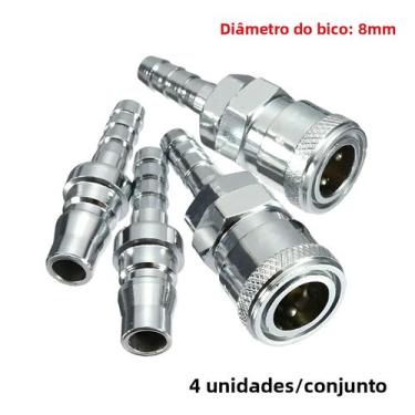 Imagem de Conjunto De Conectores De Bico De Cobre Para Mangueira De Gás De Liber