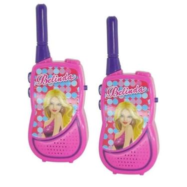 Imagem de Walkie Talkie Com Lanterna - Dm Toys - Rosa
