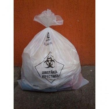Imagem de Saco De Lixo Infectante 15 Litros Branco