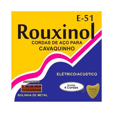Imagem de Encordoamento Rouxinol E-51 P/ Cavaquinho 11/28 - Ec0524