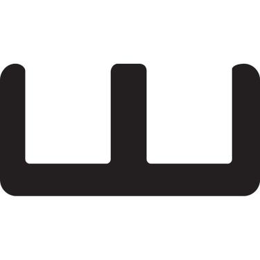 Imagem de Canaleta Da Porta Kombi 1200/1500 57 a 74 Rolo 25mts