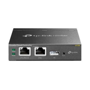 Imagem de Controlador Eap Tp-link Cloud Omada, 2 Lan Poe, 1 Usb, 100MBps - Oc200