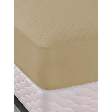 Imagem de Protetor de Colchão Impermeável Luxo Capa de Colchão Matelado com Elás