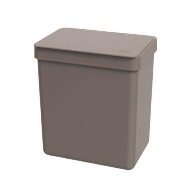Imagem de Lixeira Single 2,5L - Brinox, Cinza