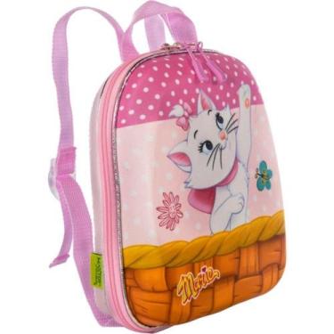 Imagem de Mochila Infantil Gatinha Marie Tamanho P - Rosa - Max Toy