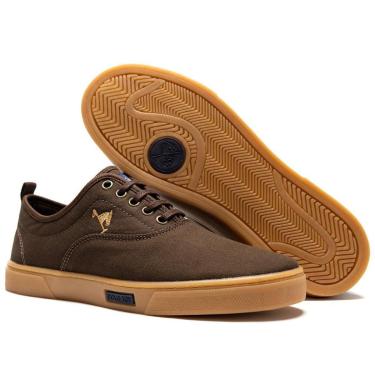 Imagem de Tênis Masculino Casual Cadarço Conforto Polo Joy-Masculino