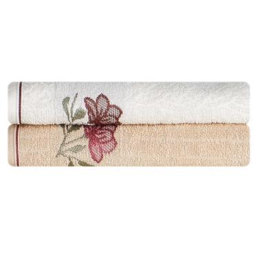 Imagem de Jogo de Toalha de Banho Encanto 100% Algodao Karsten Kit 2 Peças