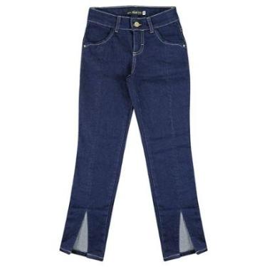 Imagem de Calça Infantil Look Jeans Skinny Jeans Feminina-Feminino