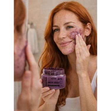 Imagem de Esfoliante Corporal e Facial Ameixa Negra 300g Renovação e Hidratação 