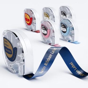 Imagem de Cinta de raso Phomemo P12 12 mm x 2 m 6 colores