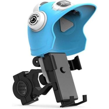 Imagem de Suporte Celular Gps Moto Bike Anti Reflexo Capacete Motoboy - FG