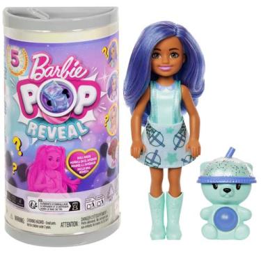 Imagem de Boneca barbie pop reveal chelsea série bubble tea - mattel hrk63
