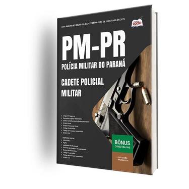 Imagem de Apostila PM-PR  - Cadete Policial Militar - Apostilas Opção