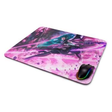 Imagem de Mouse pad Gamer League Of Legends Evelyn Vampire - Starnerd