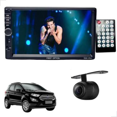 Imagem de Rádio MP5 CarPlay Android Auto 2 Din + Câmera Ré Ecosport 2010 2011 20