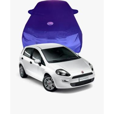 Imagem de Capa de Carro Fiat Punto Tecido Lycra Premium - Cadilhe Capas, Preto