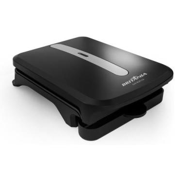 Imagem de Grill Britânia 2 Sanduiches Chapas Antiaderentes Limpeza Fácil 220V, P