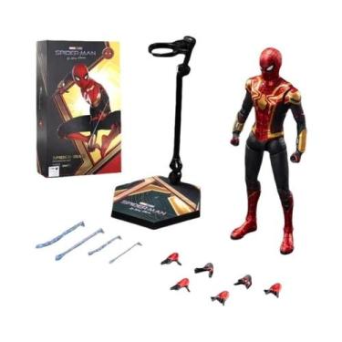 Imagem de Figura De Ação Marvel Legends Spider Man PS4 Peter Parker Em Ouro, Pre