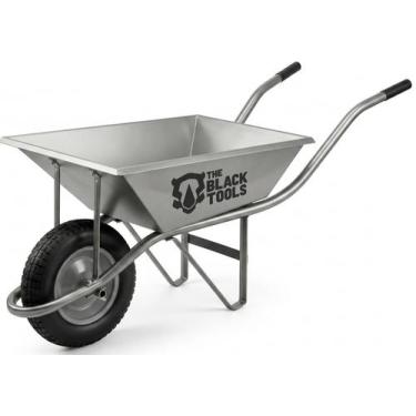 Imagem de Carrinho De Mão Reforçado Galvanizado 20l Capacidade 125kg - The Black