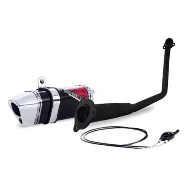 Imagem de Escape / Ponteira Coyote TRS 2 Way + Mais JUNIOR 20cm em Alumínio - Fl